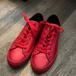 Red converse